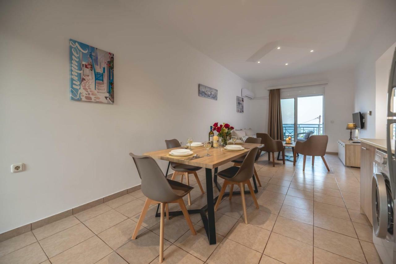 Stegna Bay Apartment Арханґелос Екстер'єр фото